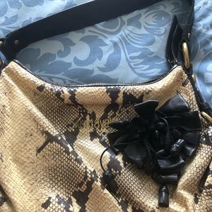 Just Cavelli Snakeskin Purse